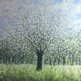 Blue Sky and Blossom - Alison Cowan