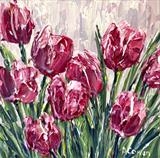 Bobbing Tulips - Alison Cowan