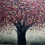 Burgundy Tree - Alison Cowan