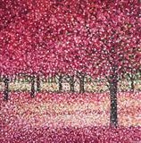 Cranberry with Lime Shimmer - Alison Cowan