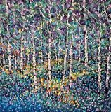 Rainbow Birch Woods - Alison Cowan