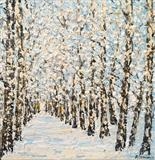 Snowy Birch - Alison Cowan