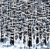 Snowy Crisscross - Alison Cowan