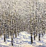 Snowy Woodland - Alison Cowan