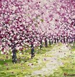 Spring Blossom Path - Alison Cowan