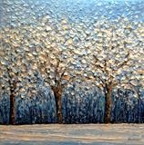 Winter Sun Through Snowy Trees - Alison Cowan