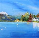 Ben Lomond across Loch Ard to Altskeith - Peter Tarrant