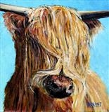 Highland Cow  Scruffy 3 - Peter Tarrant